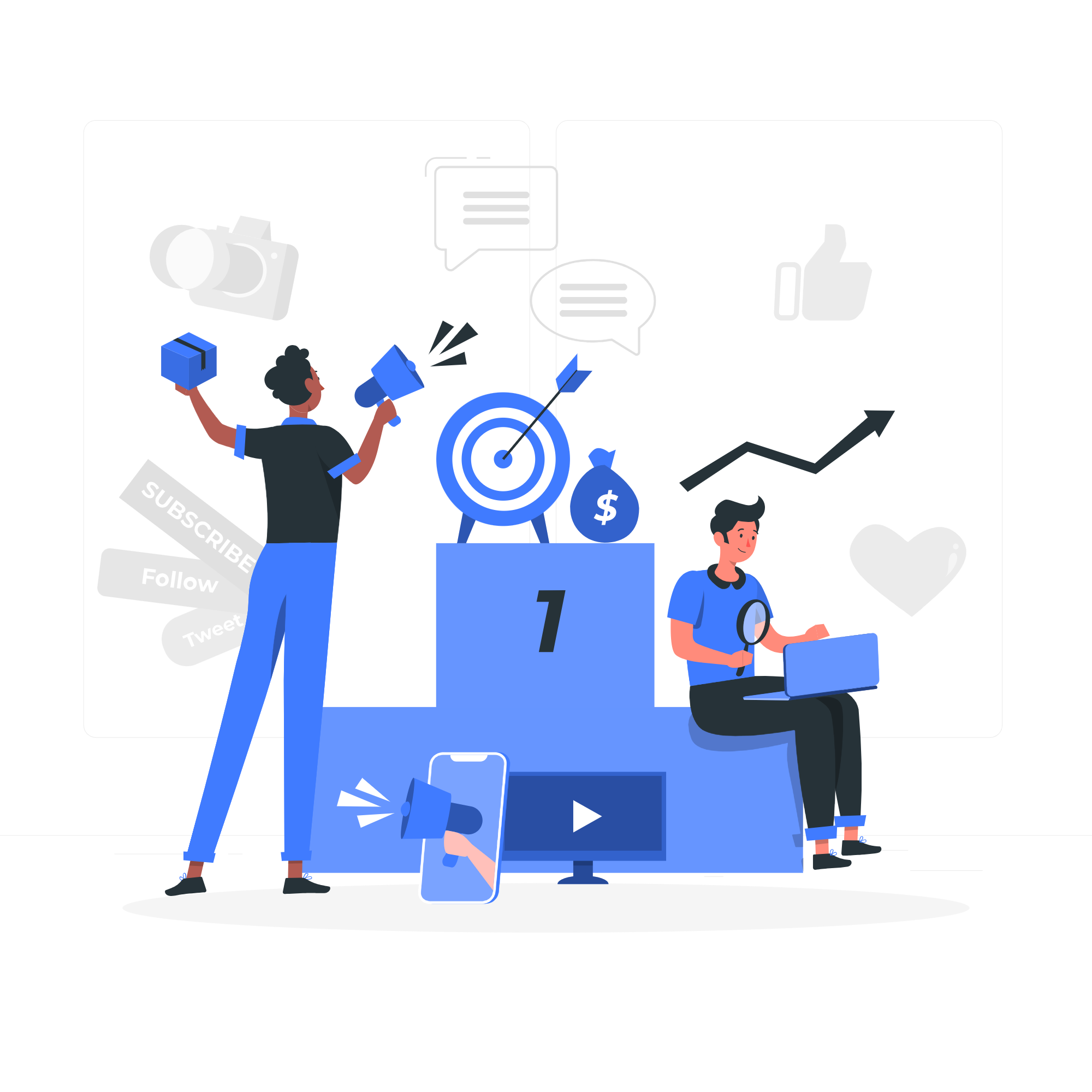 Marketing-rafiki - HyperBiscuit - HyperBiscuit Business illustrations by Storyset